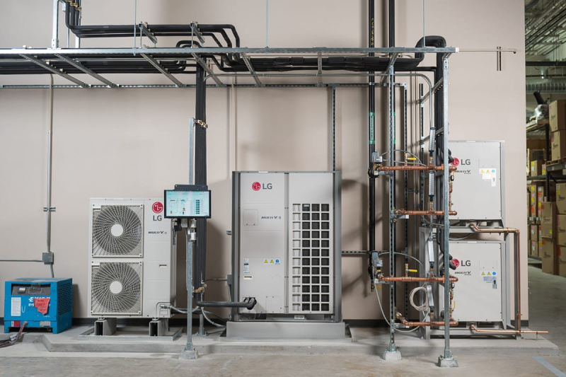 Особенности и преимущества мультизональных VRF систем LG Multi V 5