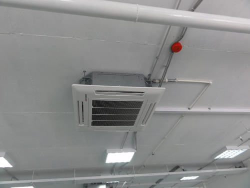 Монтаж кассетных кондиционеров