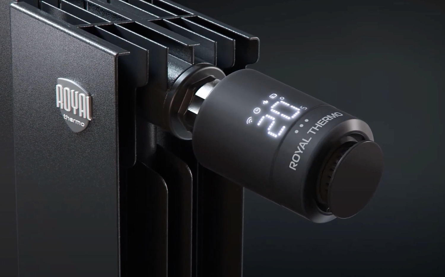 Черные радиаторы в интерьере